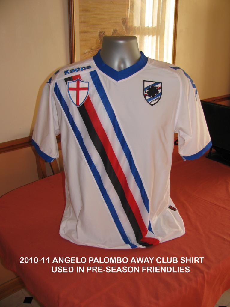 maillot uc sampdoria exterieur 2010-2011 pas cher