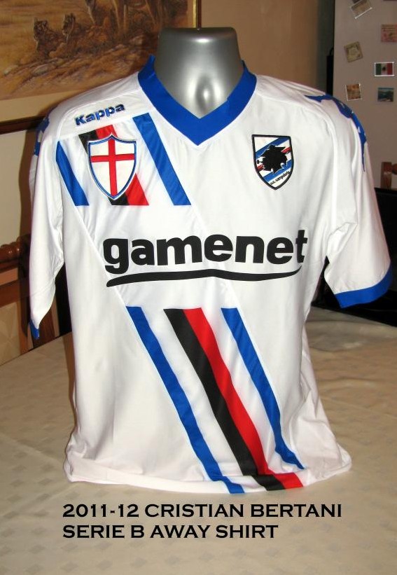 maillot uc sampdoria exterieur 2011-2012 pas cher