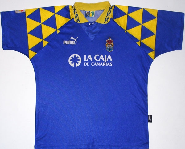 maillot ud las palmas exterieur 1996-1998 pas cher