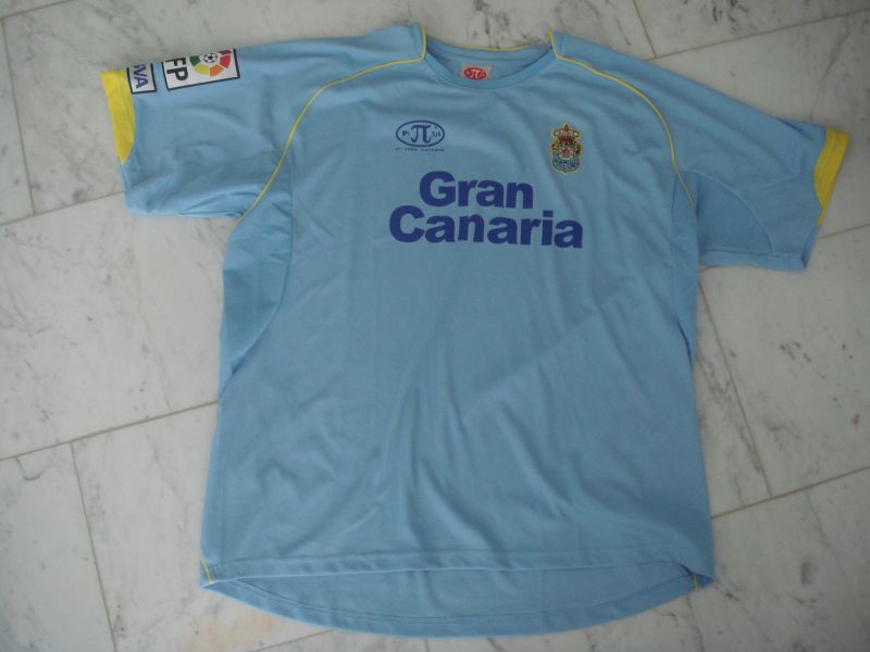 maillot ud las palmas exterieur 2007-2008 rétro