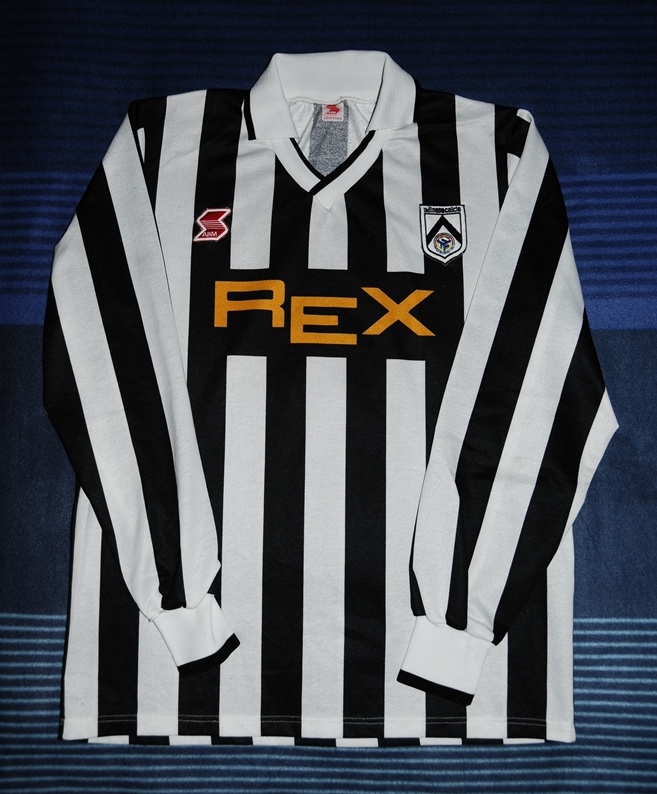 maillot udinese calcio domicile 1987-1988 rétro