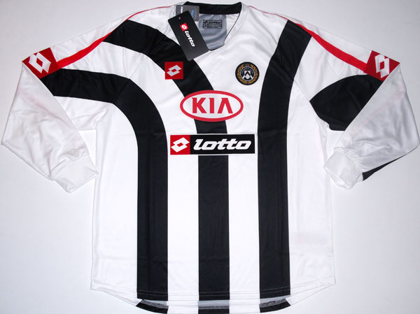 maillot udinese calcio domicile 2005-2006 rétro