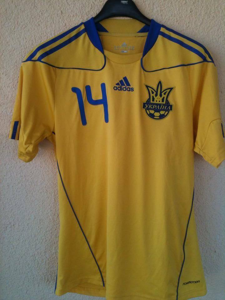 maillot ukraine domicile 2010-2011 rétro