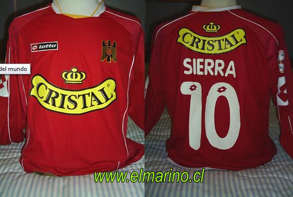 maillot unión española domicile 2005 rétro