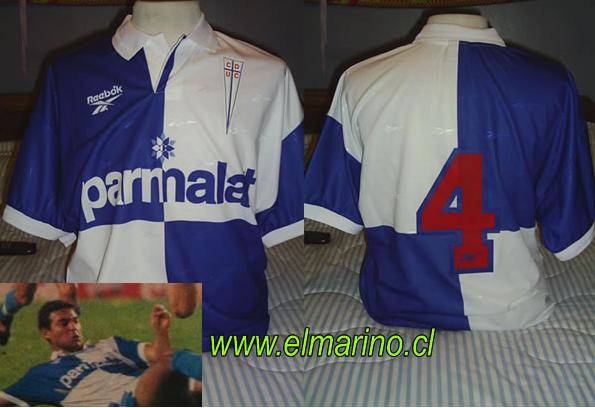 maillot universidad católica domicile 1998 rétro