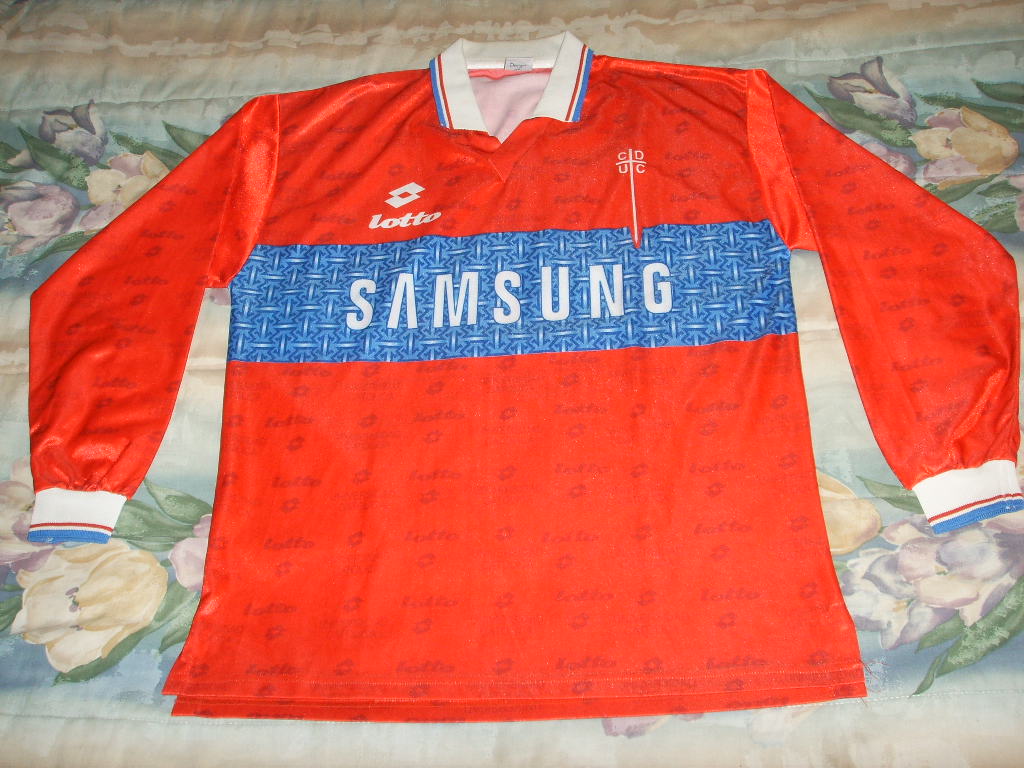 maillot universidad católica exterieur 1996 rétro