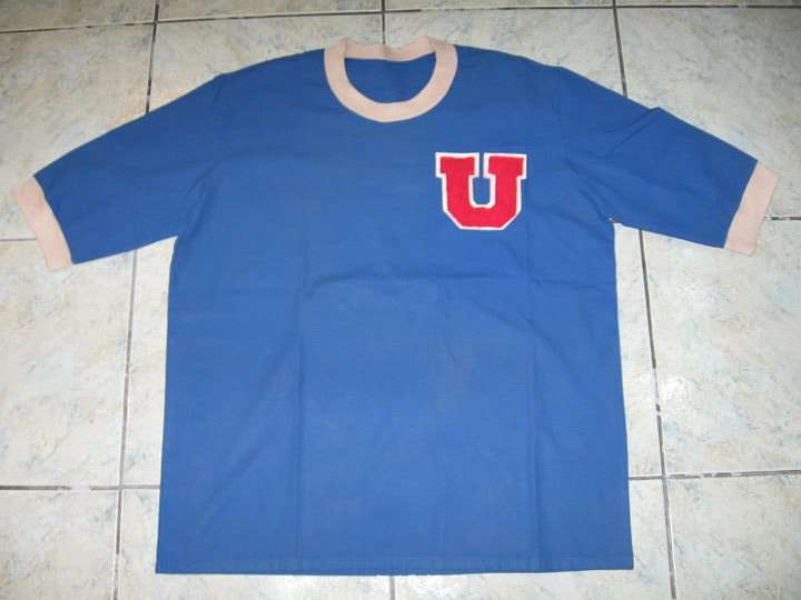 maillot universidad de chile domicile 1971 rétro