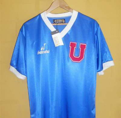 maillot universidad de chile domicile 1986 rétro