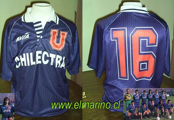 maillot universidad de chile domicile 1996 pas cher