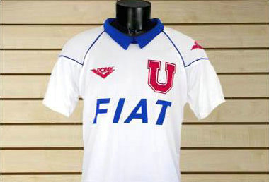 maillot universidad de chile exterieur 1991 rétro