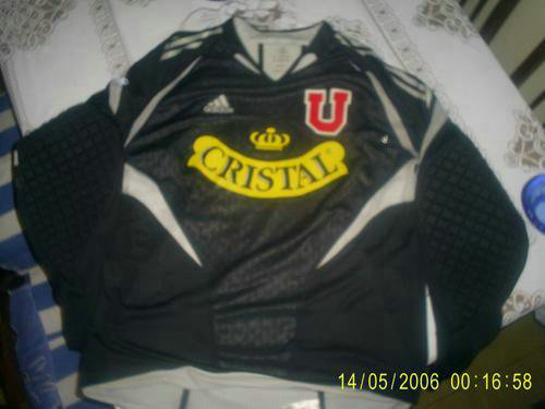 maillot universidad de chile gardien 2005 rétro