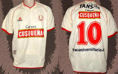 maillot universitario domicile 2001 rétro