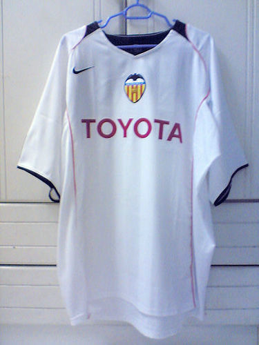 maillot valence cf domicile 2004-2005 rétro