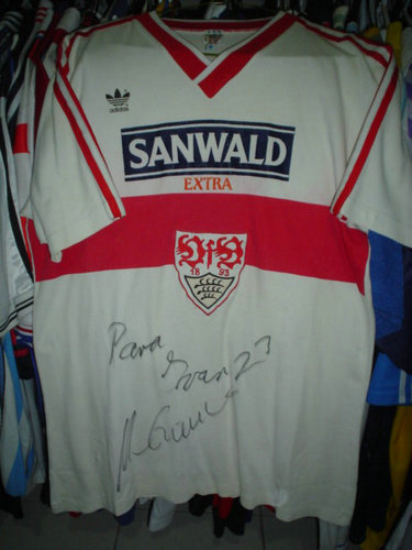 maillot vfb stuttgart domicile 1985-1987 pas cher