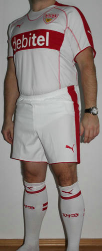 maillot vfb stuttgart domicile 2005-2006 rétro