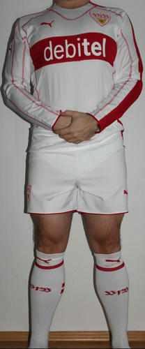 maillot vfb stuttgart domicile 2005-2006 rétro