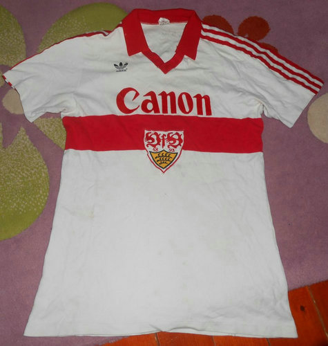 maillot vfb stuttgart particulier 1984-1985 rétro