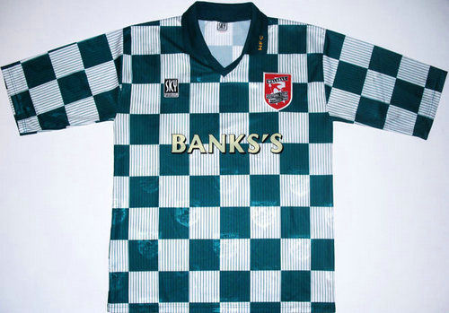 maillot walsall exterieur 1996-1997 pas cher