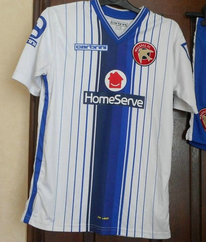 maillot walsall exterieur 2015-2016 rétro