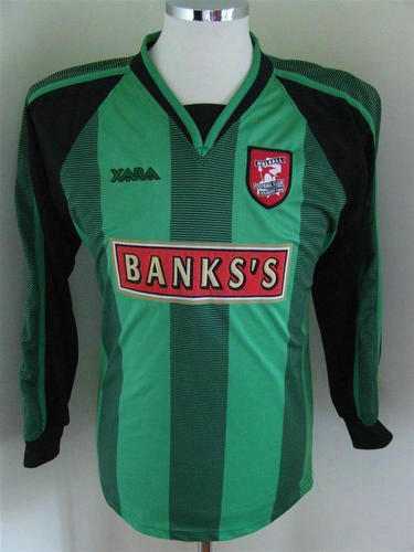 maillot walsall gardien 2004-2005 rétro