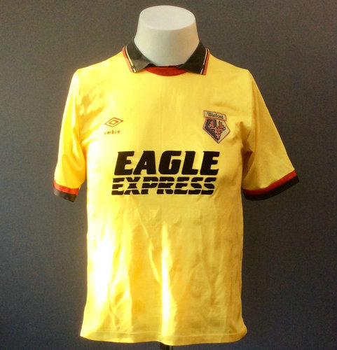 maillot watford fc domicile 1988-1989 rétro