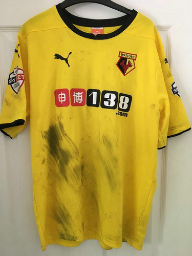 maillot watford fc domicile 2014-2015 rétro