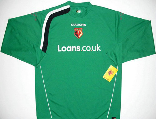 maillot watford fc gardien 2005-2006 rétro