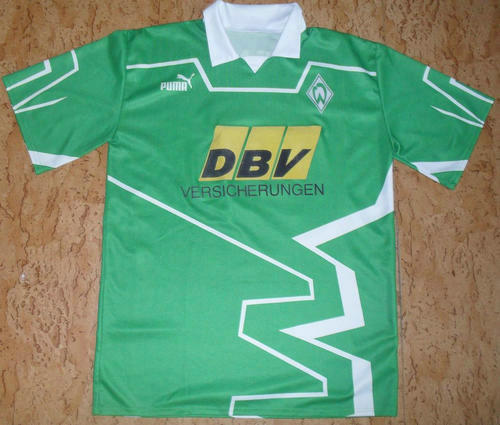 maillot werder brême domicile 1992-1994 pas cher