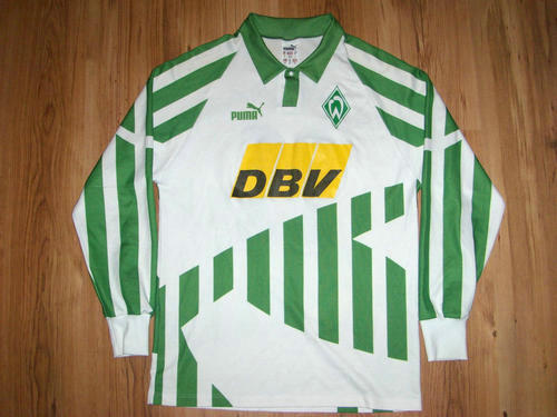 maillot werder brême domicile 1994-1995 rétro