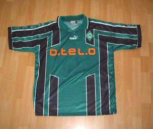 maillot werder brême domicile 1999-2000 rétro