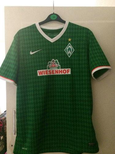 maillot werder brême domicile 2013-2014 rétro