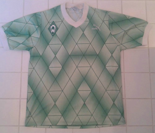 maillot werder brême exterieur 1988-1990 pas cher