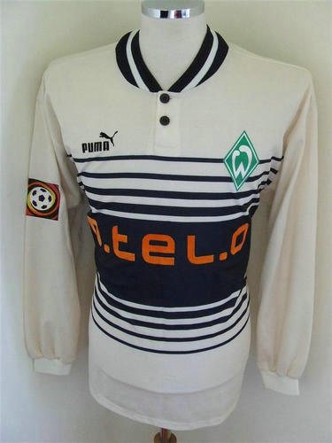 maillot werder brême exterieur 1997-1998 rétro