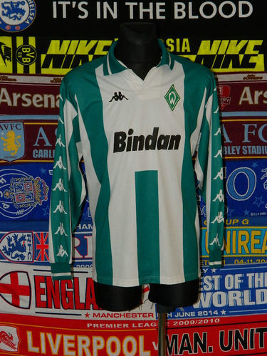 maillot werder brême exterieur 2001-2002 rétro