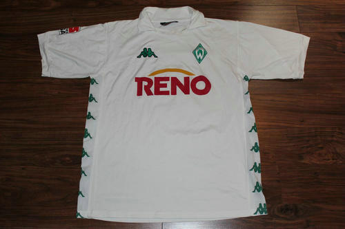 maillot werder brême exterieur 2003-2004 rétro