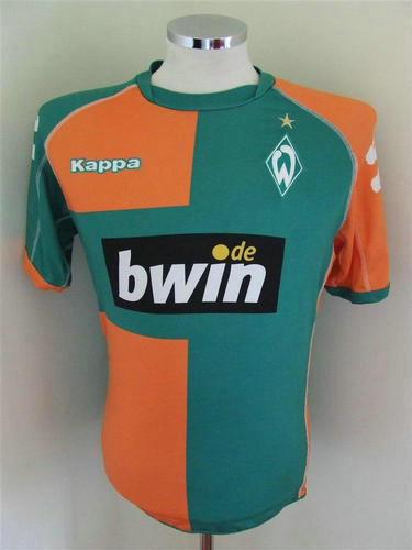 maillot werder brême exterieur 2006-2007 rétro