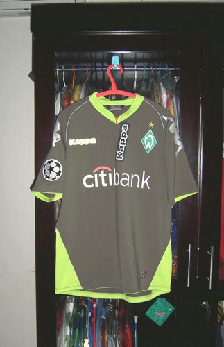 maillot werder brême exterieur 2007-2008 rétro