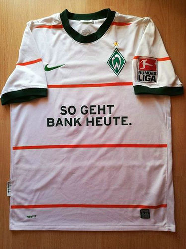 maillot werder brême exterieur 2009-2010 pas cher