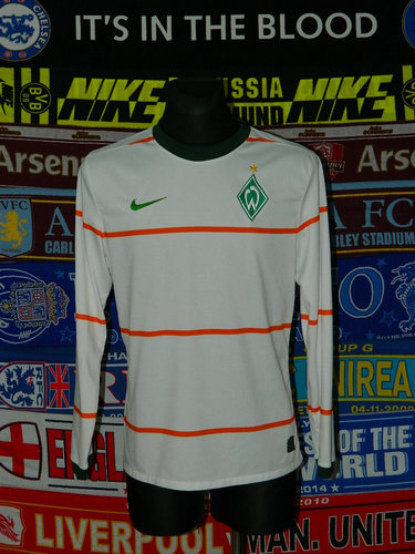 maillot werder brême exterieur 2009-2010 rétro