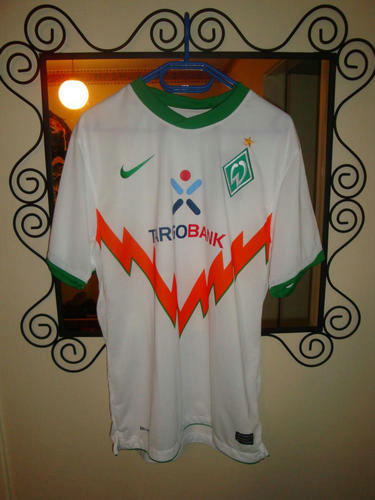 maillot werder brême exterieur 2010-2011 pas cher