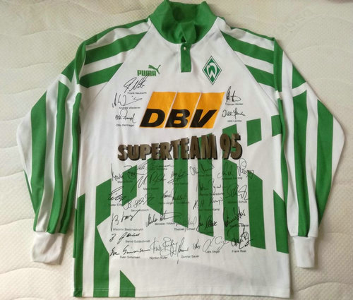 maillot werder brême particulier 1995 pas cher