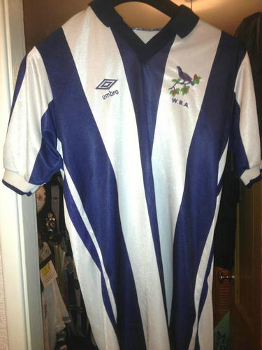 maillot west brom domicile 1986-1989 pas cher