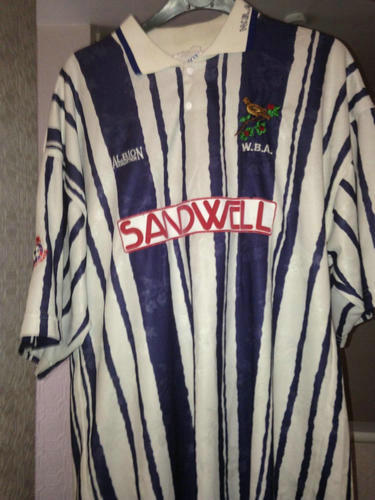 maillot west brom domicile 1992-1993 rétro