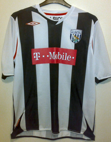 maillot west brom domicile 2006-2007 pas cher