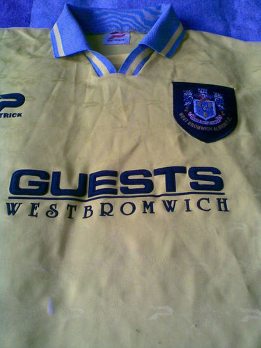 maillot west brom exterieur 1995-1997 rétro