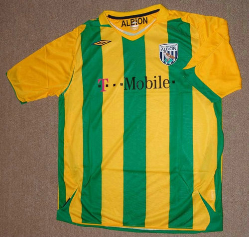 maillot west brom exterieur 2006-2007 rétro