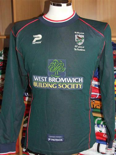 maillot west brom gardien 2000-2001 pas cher