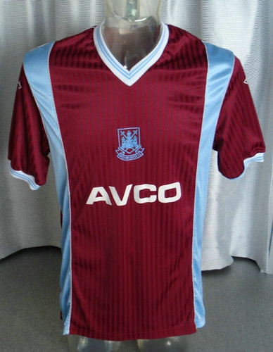 maillot west ham united domicile 1987-1989 pas cher