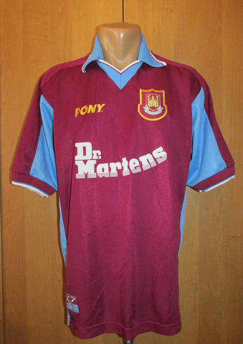 maillot west ham united domicile 1998-1999 pas cher