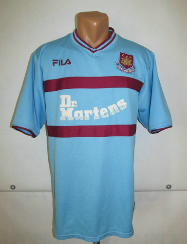 maillot west ham united exterieur 2001-2003 pas cher